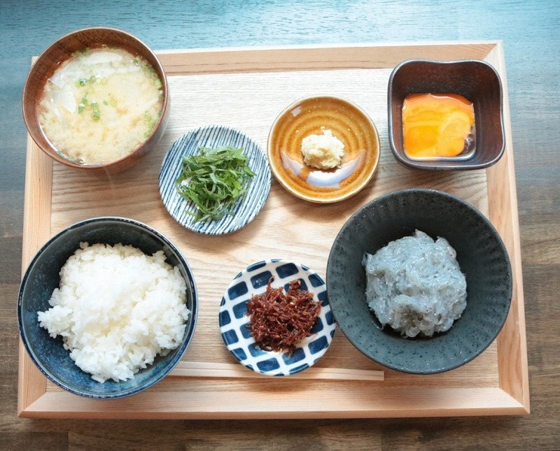 生しらす定食
