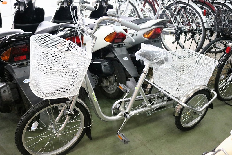 三輪車で楽々おでかけ