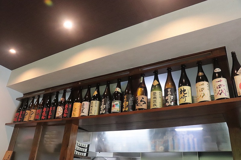 店主おすすめの地酒を揃えています
