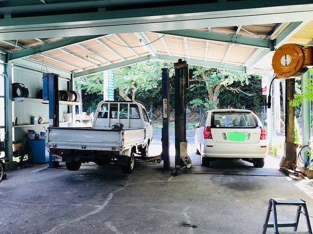 車検・整備場の様子