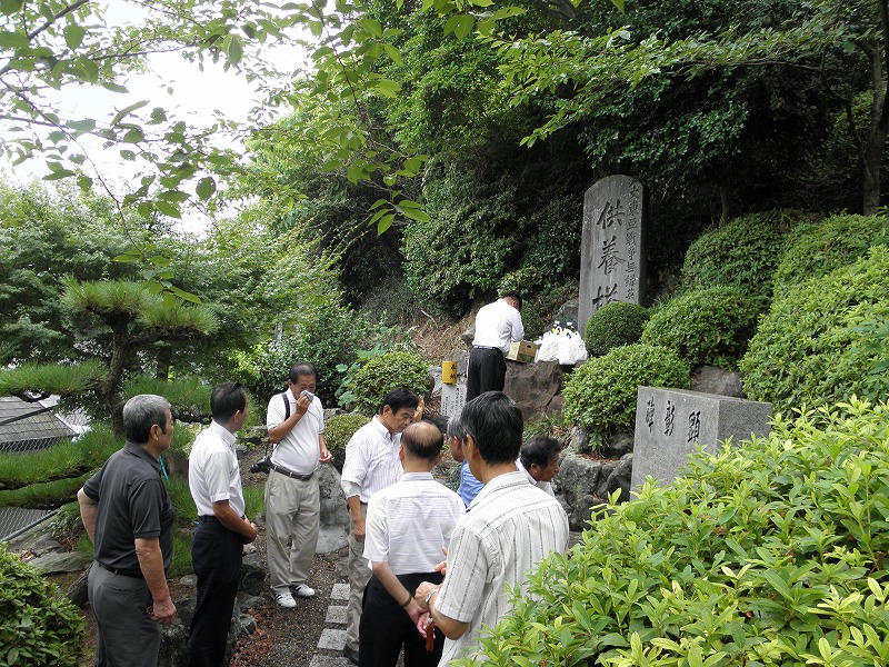盆参拝