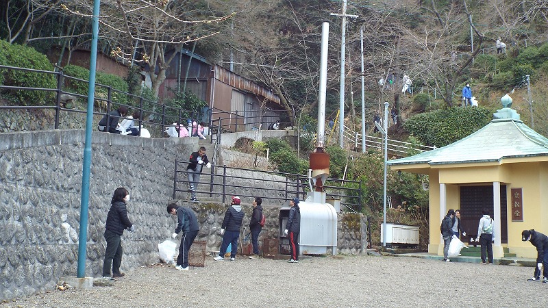 清掃奉仕作業