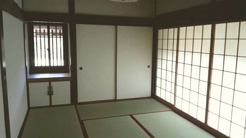 和室の障子、襖を作製しました